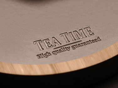 Logo trade promotional gifts image of: Wooden organiser 1843292