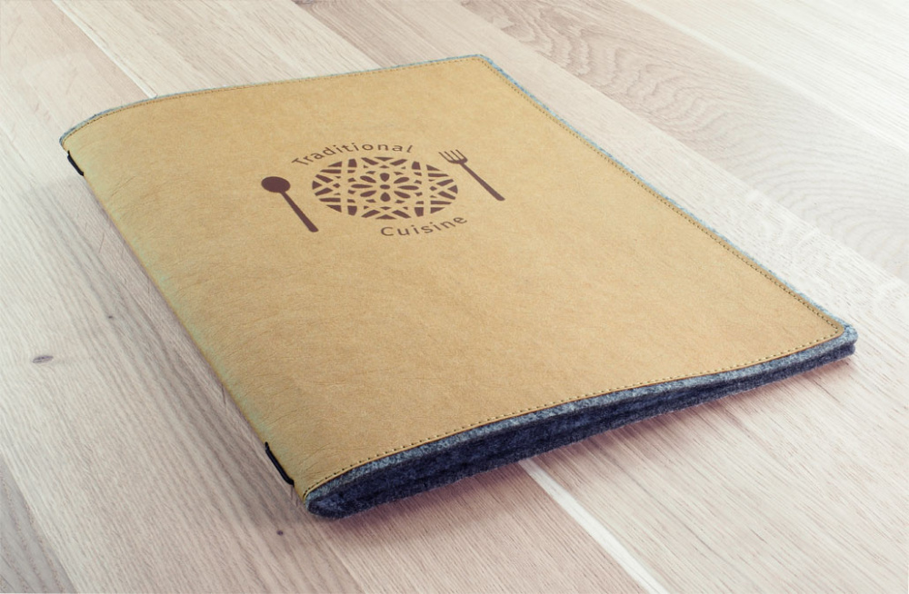 Logo trade promotional gifts picture of: Menu cover Ambiente 1189140
