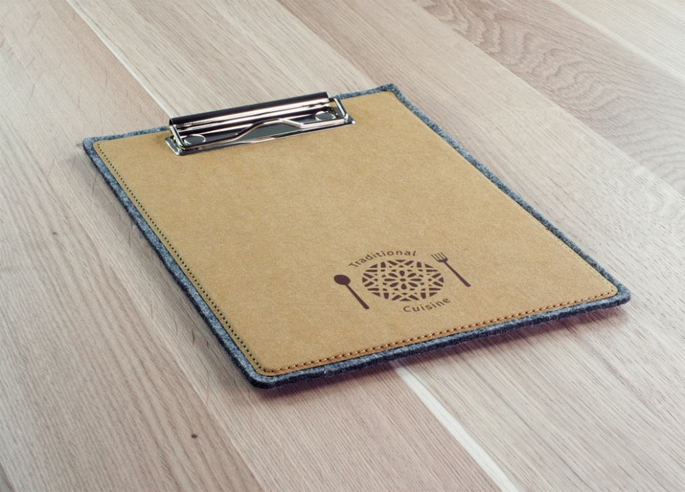 Logo trade promotional giveaways image of: Clipboard menu 1185140