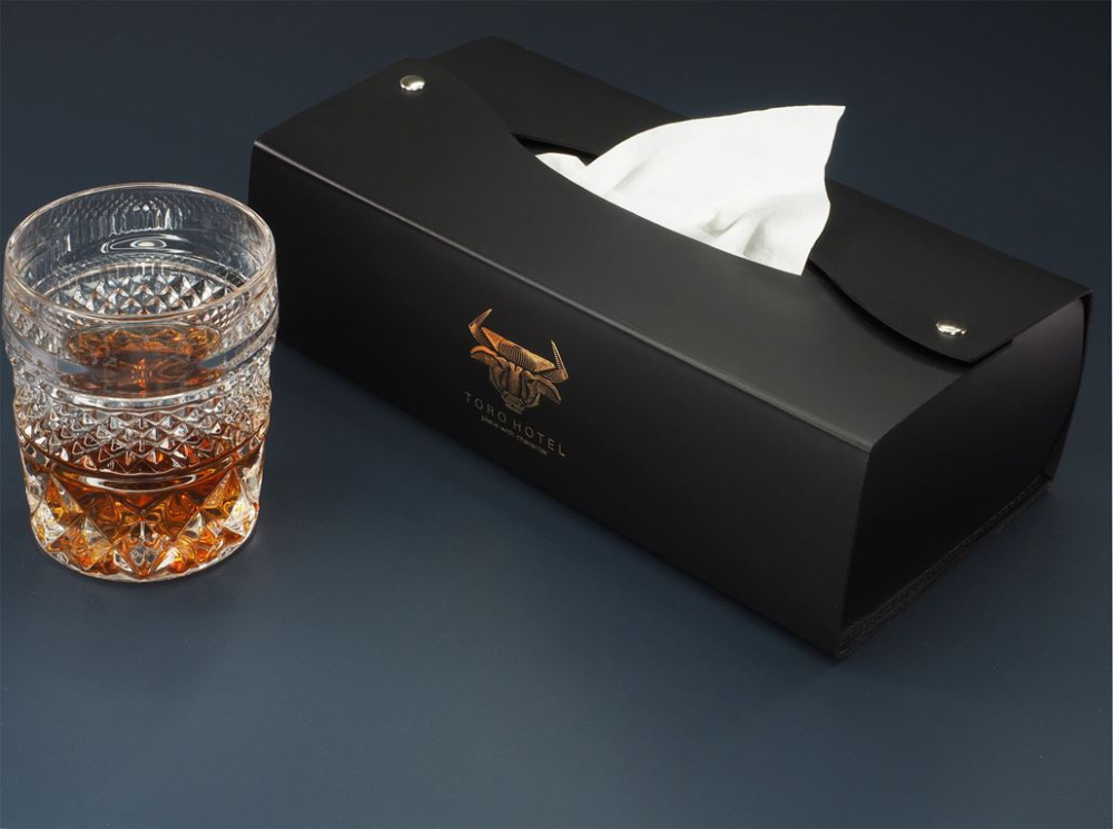 Logo trade promotional gifts image of: Tissue box 1156094