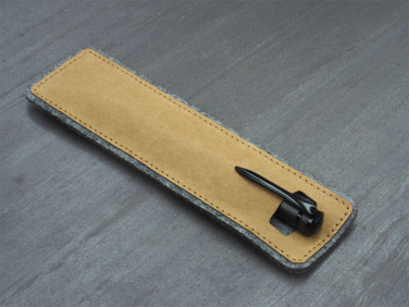 Logo trade promotional giveaways image of: Pen in case 1253140
