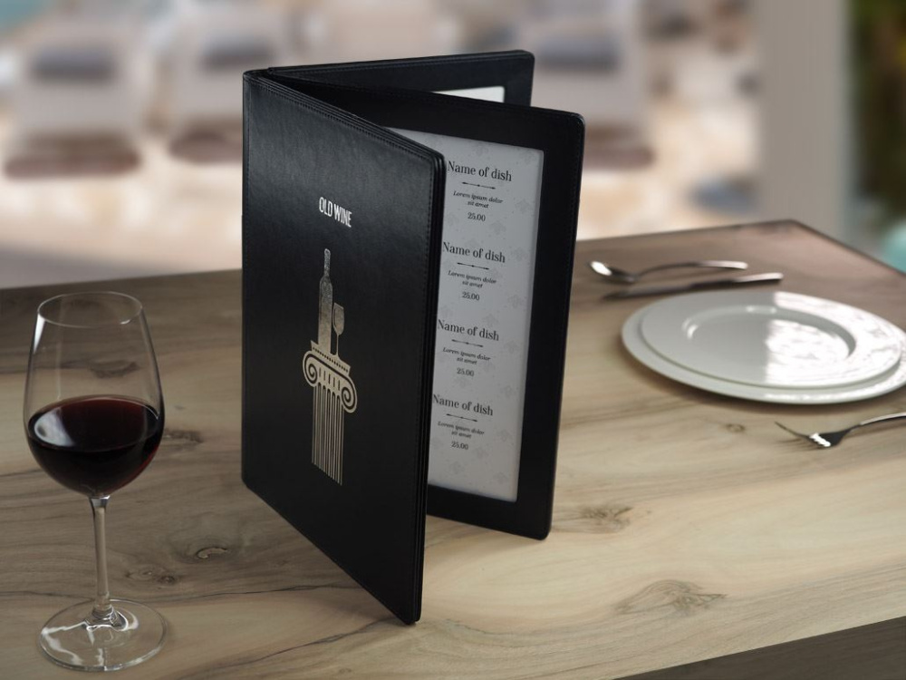 Logo trade promotional item photo of: Menu cover 1065119