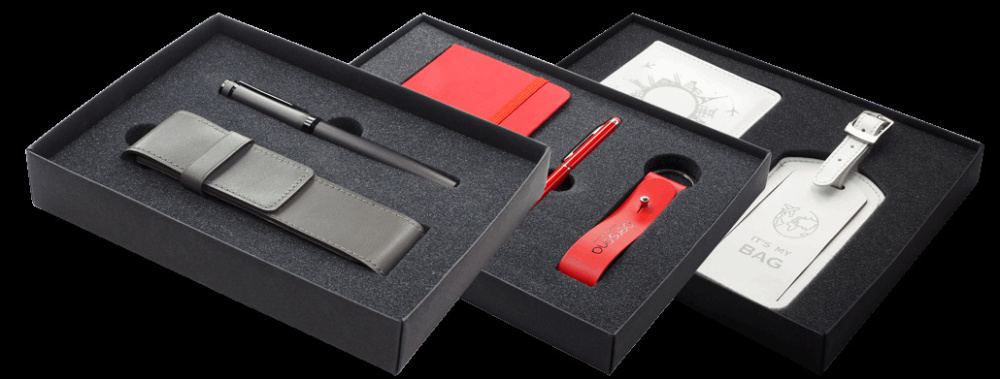 Logo trade promotional gift photo of: Box for set  (25,2x18,5x2,3cm) 1318037