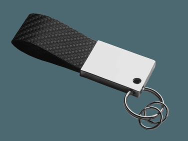 Logo trade business gifts image of: Keyring 909110