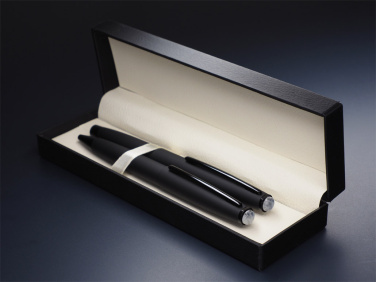 Logo trade promotional merchandise photo of: Moonstone Pen set 1287036