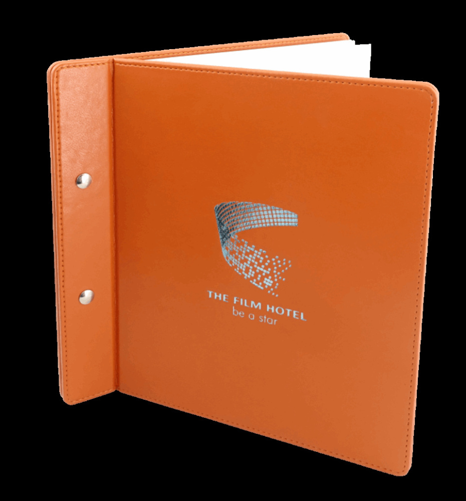 Logo trade promotional merchandise image of: Menu cover 1085119