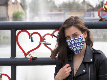 Logotrade promotional gifts photo of: VENUS cotton face mask 1377165