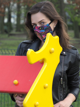 Logo trade promotional giveaway photo of: VENUS cotton face mask 1377165