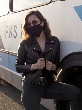 Logo trade promotional giveaways picture of: VENUS cotton face mask 1377165