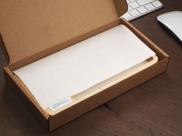 Logo trade corporate gifts image of: Wooden desk organiser 1852292