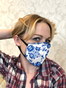 Logo trade advertising products image of: ZEFIR cotton face mask 1400165