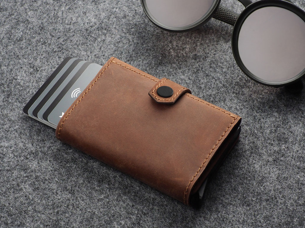 Logotrade corporate gifts photo of: RFID wallet - Hunter Leather 2109284