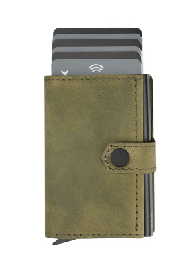 Logo trade promotional products picture of: RFID wallet - Hunter Leather 2109284