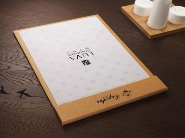 Logo trade promotional giveaways picture of: Menu cover 1241280