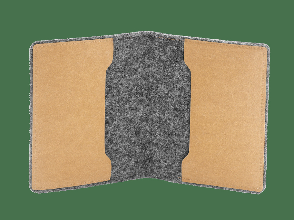 Logo trade promotional merchandise image of: Passport case 1787140