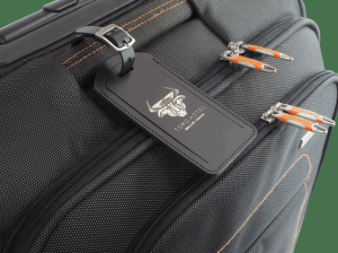 Logo trade promotional giveaways image of: Luggage tag 1155094