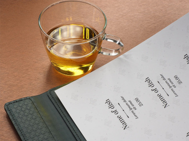 Logo trade business gift photo of: Menu cover 1241239