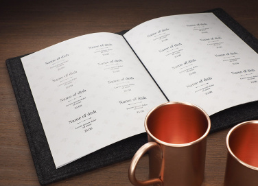 Logotrade promotional merchandise photo of: Menu cover Ambiente 1643246