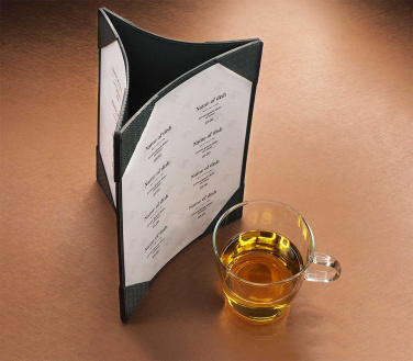 Logo trade advertising product photo of: Promo menu 1436239