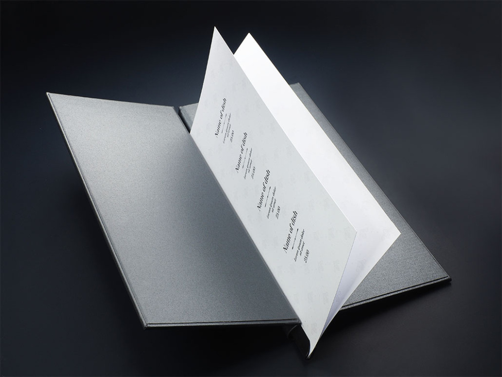 Logotrade promotional giveaway image of: Menu cover 1680280