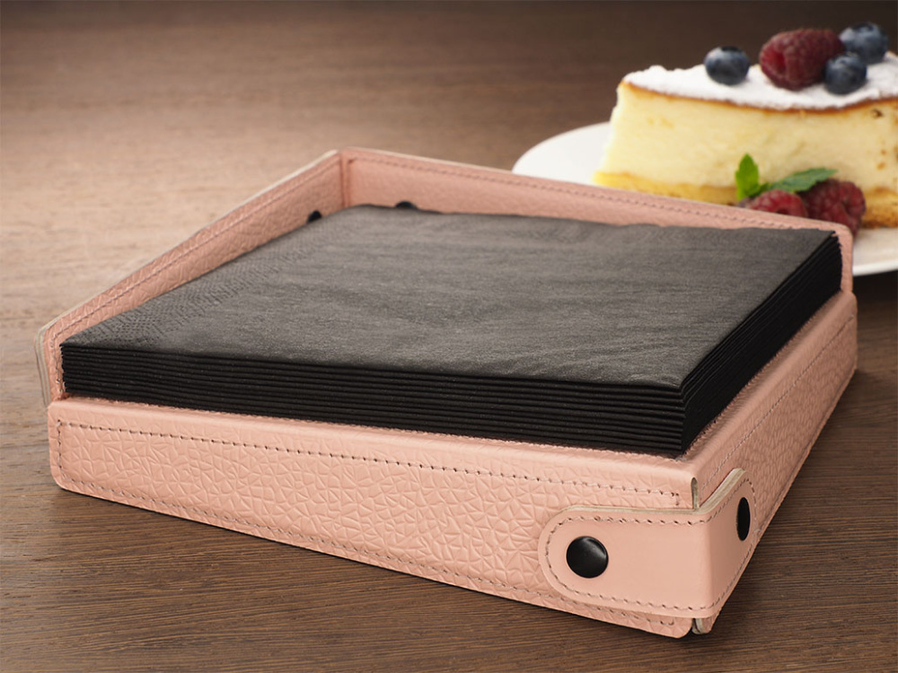 Logo trade promotional giveaway photo of: Napkin box 1662281