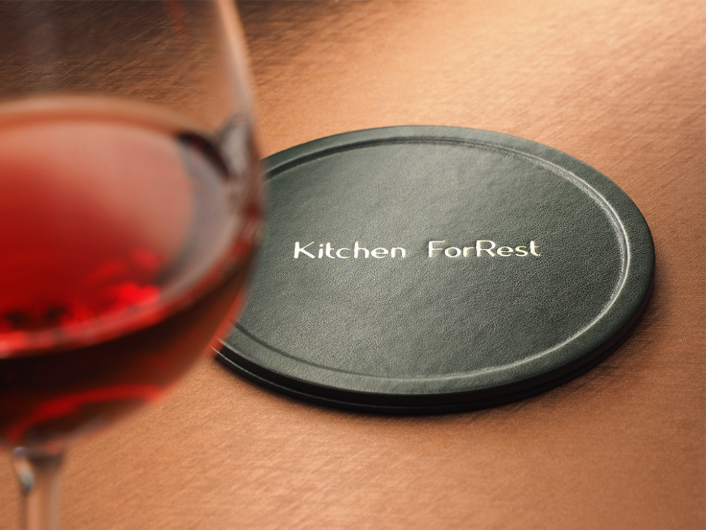Logotrade promotional item picture of: Bottle coaster 1103320