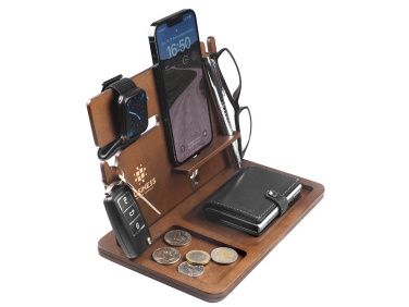 Logotrade promotional gift picture of: Wooden organiser 2016121