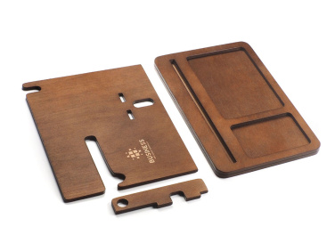 Logo trade promotional gift photo of: Wooden organiser 2016121