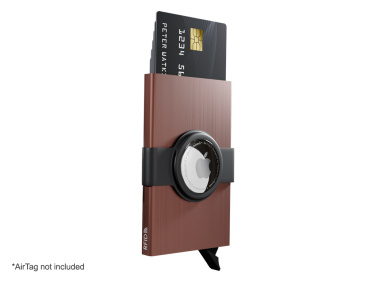Logotrade promotional item picture of: RFID credit card case with holder for AirTag 2163155