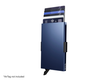Logotrade promotional product image of: RFID credit card case with holder for AirTag 2163108