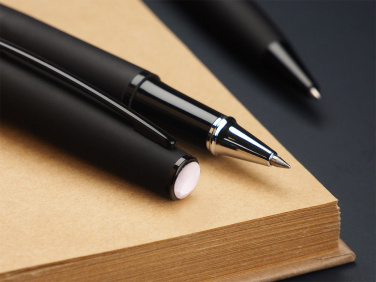 Logo trade corporate gifts picture of: Opal stone Pen set 1286036