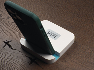 Logo trade promotional giveaway photo of: Wooden telephone stand 1847121