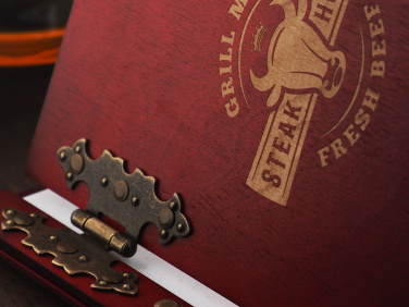 Logo trade promotional gift photo of: Menu cover 1862121