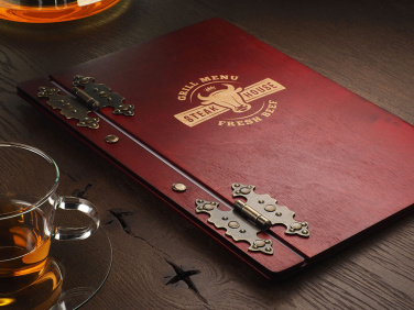 Logo trade promotional merchandise picture of: Menu cover 1862121