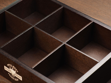 Logo trade promotional merchandise photo of: Wooden box 1870121