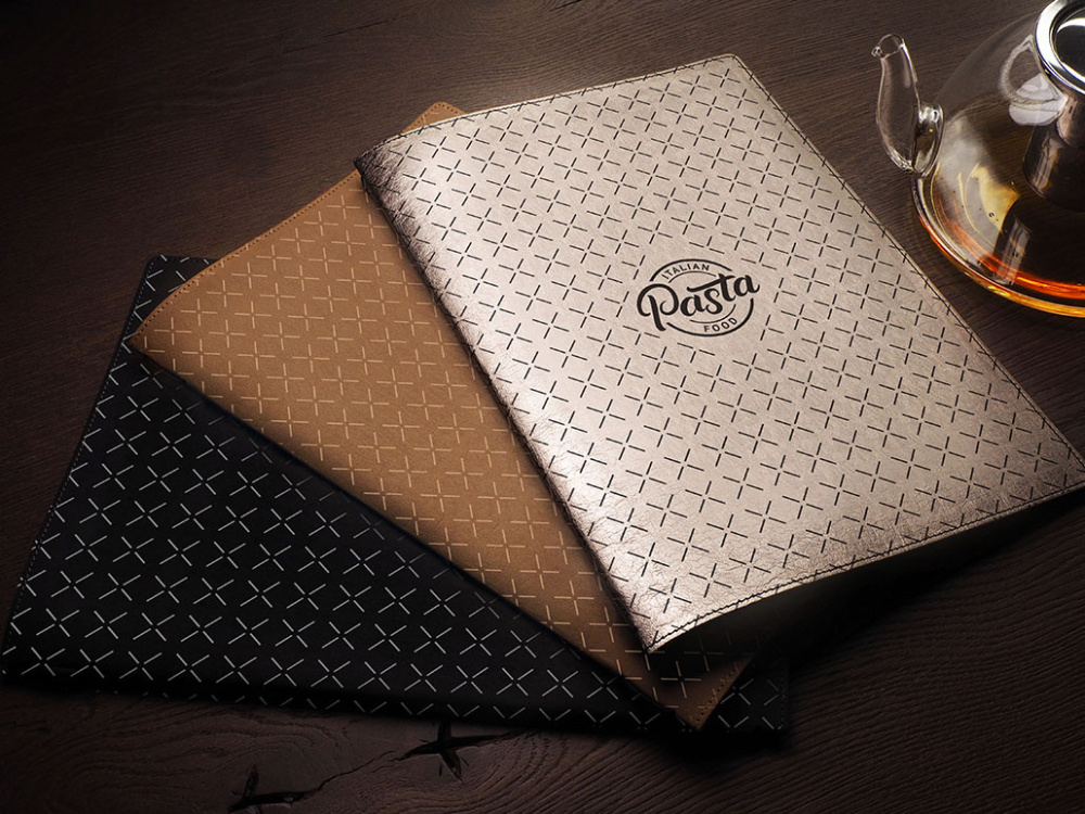 Logo trade promotional giveaway photo of: Menu cover Ambiente 1178294