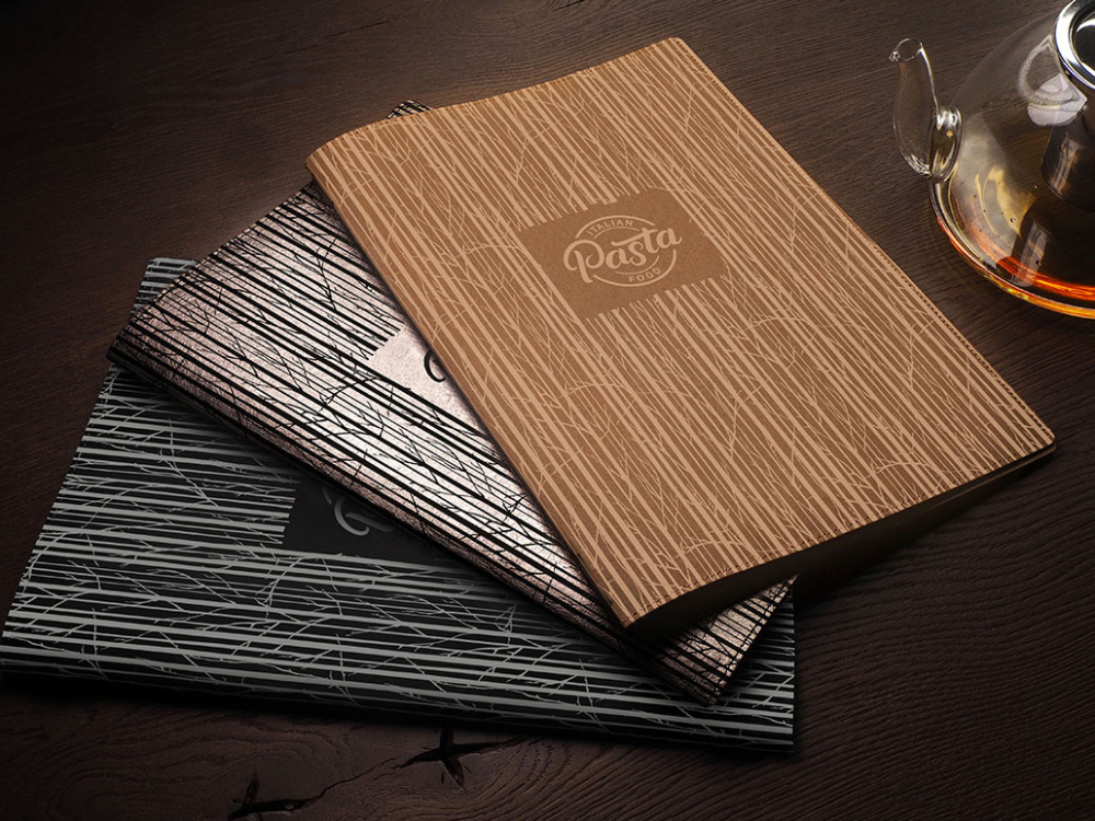 Logo trade promotional merchandise image of: Menu cover Ambiente 1178297