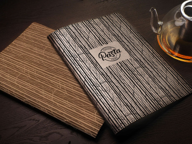 Logo trade promotional merchandise picture of: Menu cover Ambiente 1178297