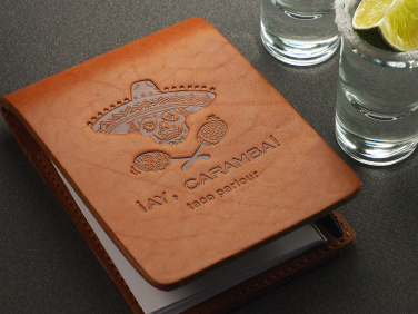 Logo trade promotional gift photo of: Waiter notepad 1202141