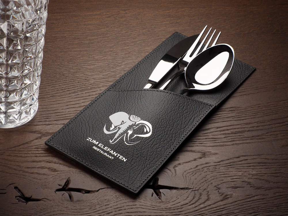 Logo trade promotional gifts image of: Cutlery case 1044318
