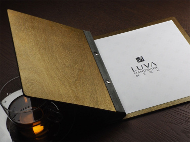 Logo trade promotional gifts picture of: Menu cover 1905121