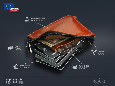 Logotrade promotional merchandise picture of: Minimal wallet 1932141