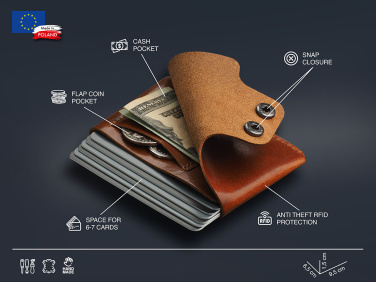 Logo trade promotional giveaway photo of: Wallet 384141