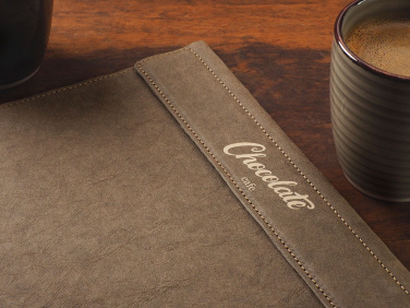 Logo trade promotional gifts image of: Menu cover 1241106