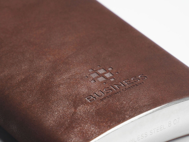 Logo trade promotional merchandise picture of: Hip flask 425325
