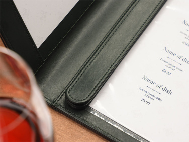 Logo trade promotional merchandise picture of: Menu cover 1056119