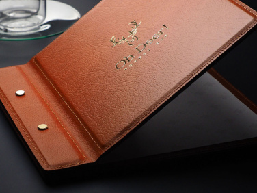 Logo trade promotional merchandise photo of: Menu cover 1085318