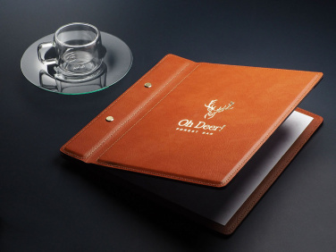 Logo trade advertising products image of: Menu cover 1085318