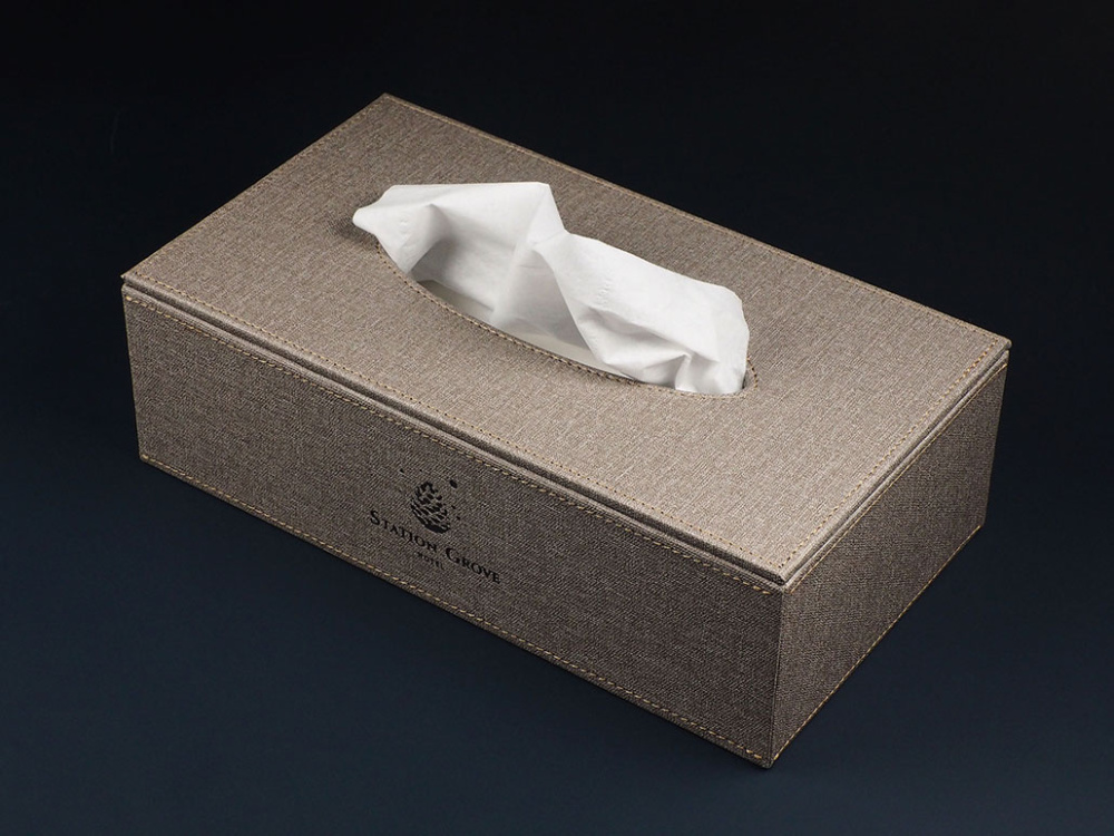 Logo trade promotional gifts image of: Tissue box 992321