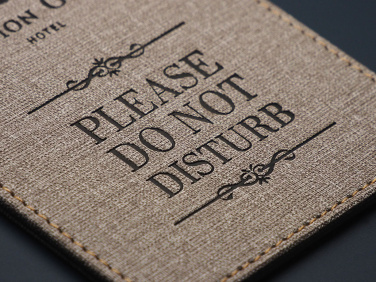 Logo trade promotional giveaways image of: DND door sign 1111321